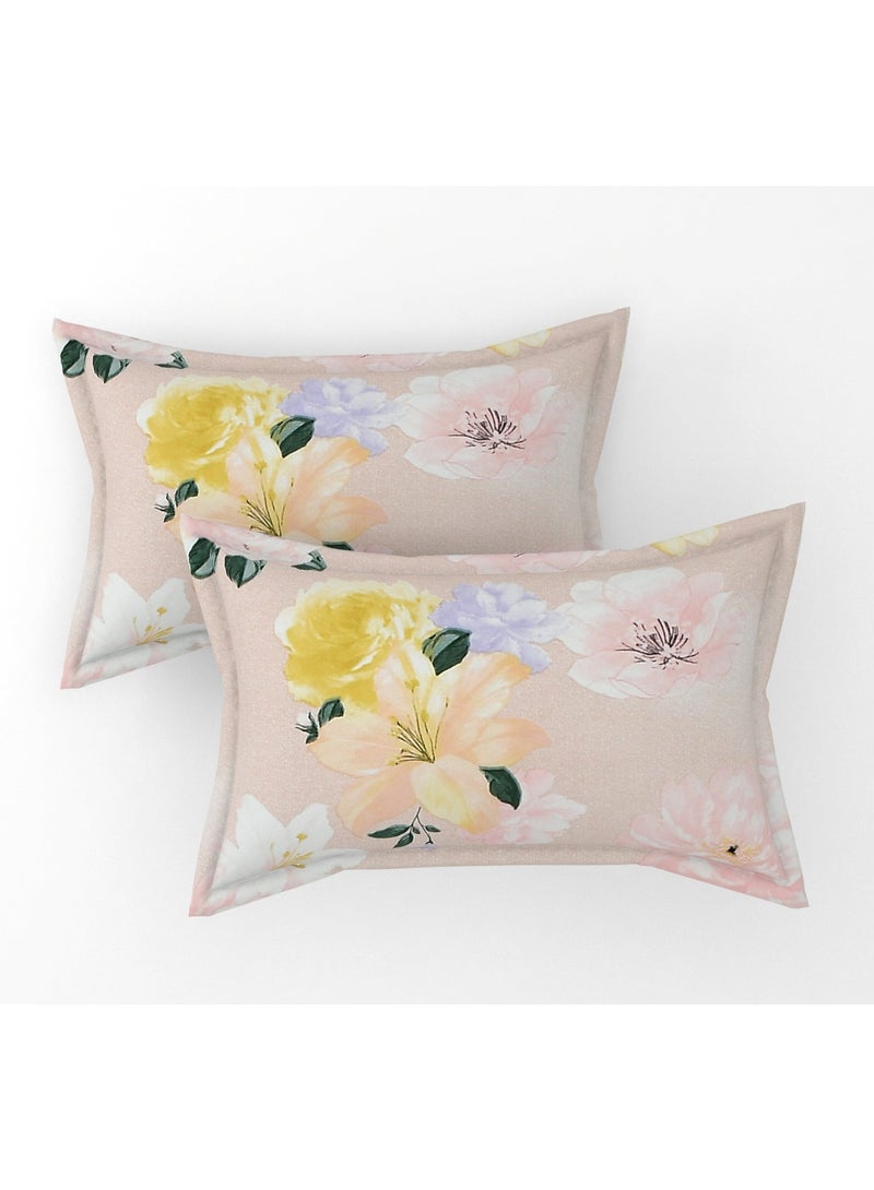 AURIO Premium Single Size Fitted Bedsheet with 1 Pillowcase – Modern Design & Pattern – Deep Pocket (90x200+25 cm, 36 x 78 + 10 inch) Soft, Breathable Microfiber Bedding for Kids & Guest Rooms - Image 4